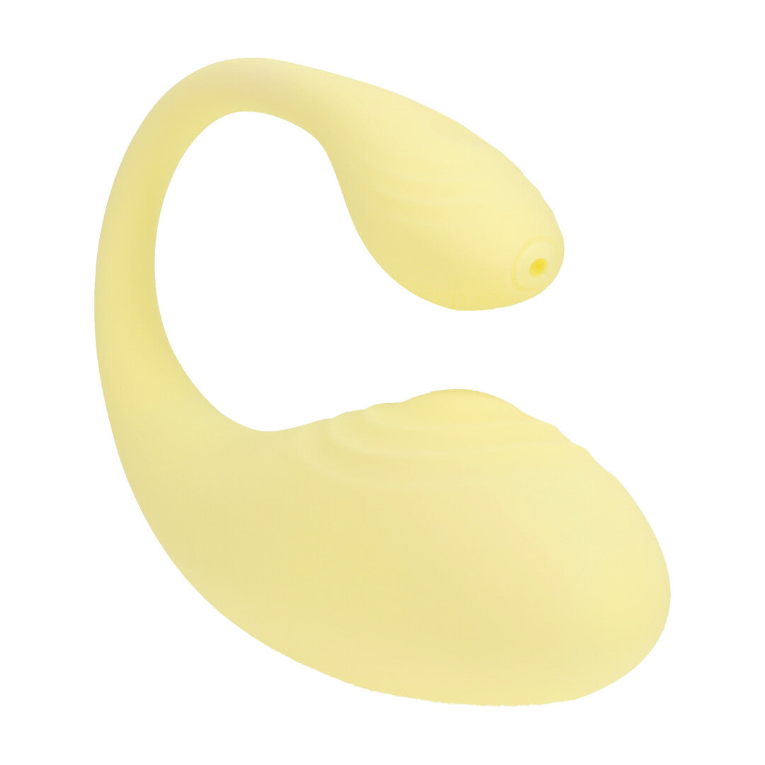 Vibrerende G-Spot Vibe met Afstandsbediening - Geel