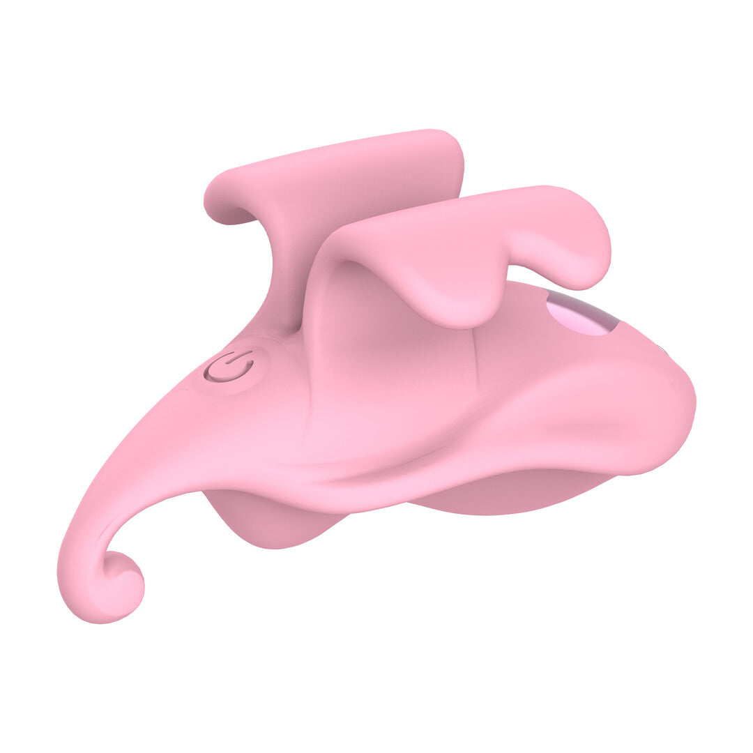 Vinger Dubbele Vibrator - Roze
