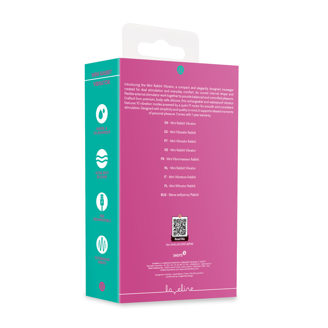 Mini Konijn Vibrator - Roze