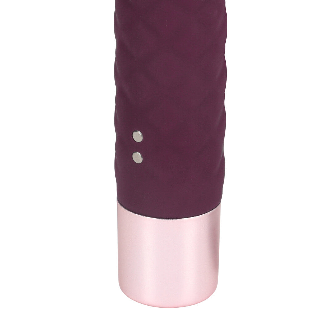 Mini Konijnen Vibrator - Bordeauxtint