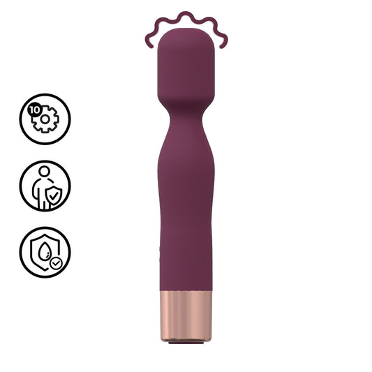 Mini Classic Wand Vibrator - Bordeau