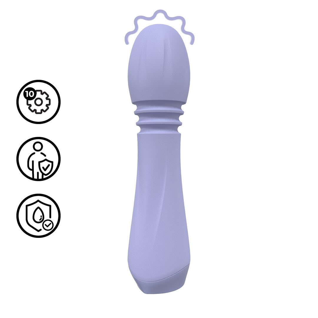 Mini Flexibele Wand Vibrator - Lavendel