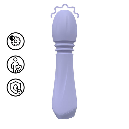 Mini Flexibele Wand Vibrator - Lavendel