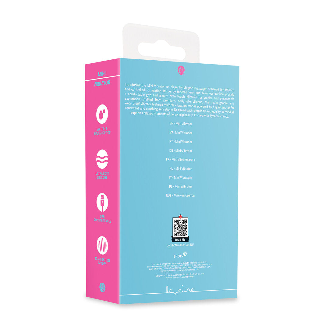 Mini Vibrator - Blauw