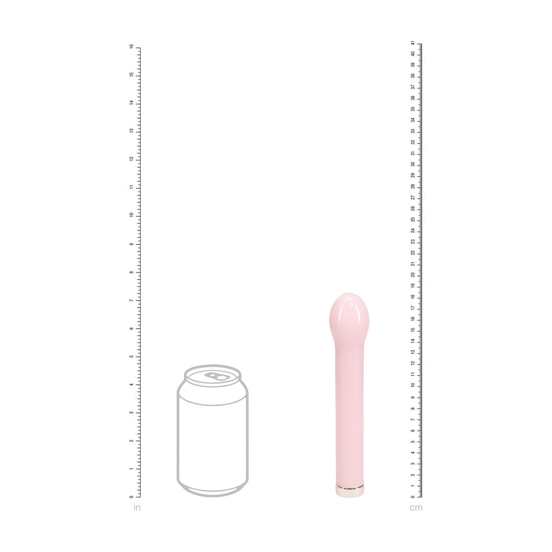 Glazen Gloeilampvormige Vibe - Roze