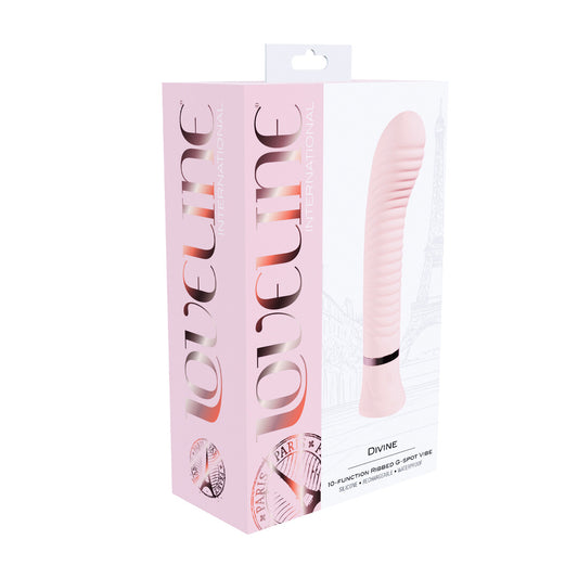 Divine - Geribbelde G-spot Vibe - Roze