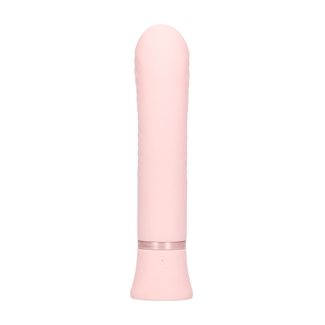 Mystique - Geribbelde Konijnen Vibrator - Roze