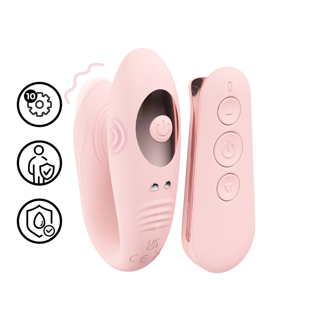 Charme - Afstandsbediening Dubbele Motor Vibe - Roze