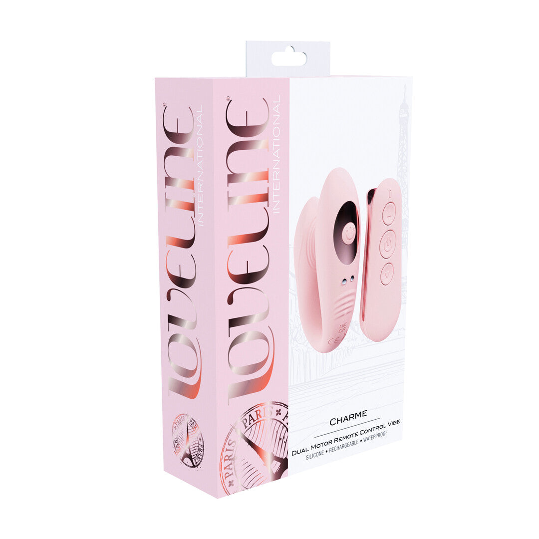 Charme - Afstandsbediening Dubbele Motor Vibe - Roze