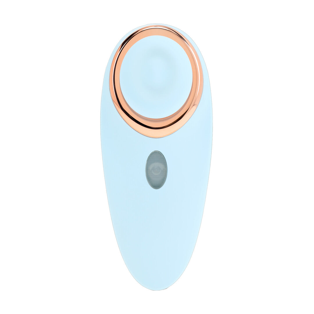 Aurie - AirTap Vibrator met Twee Hoofdaccessoires - Blauw