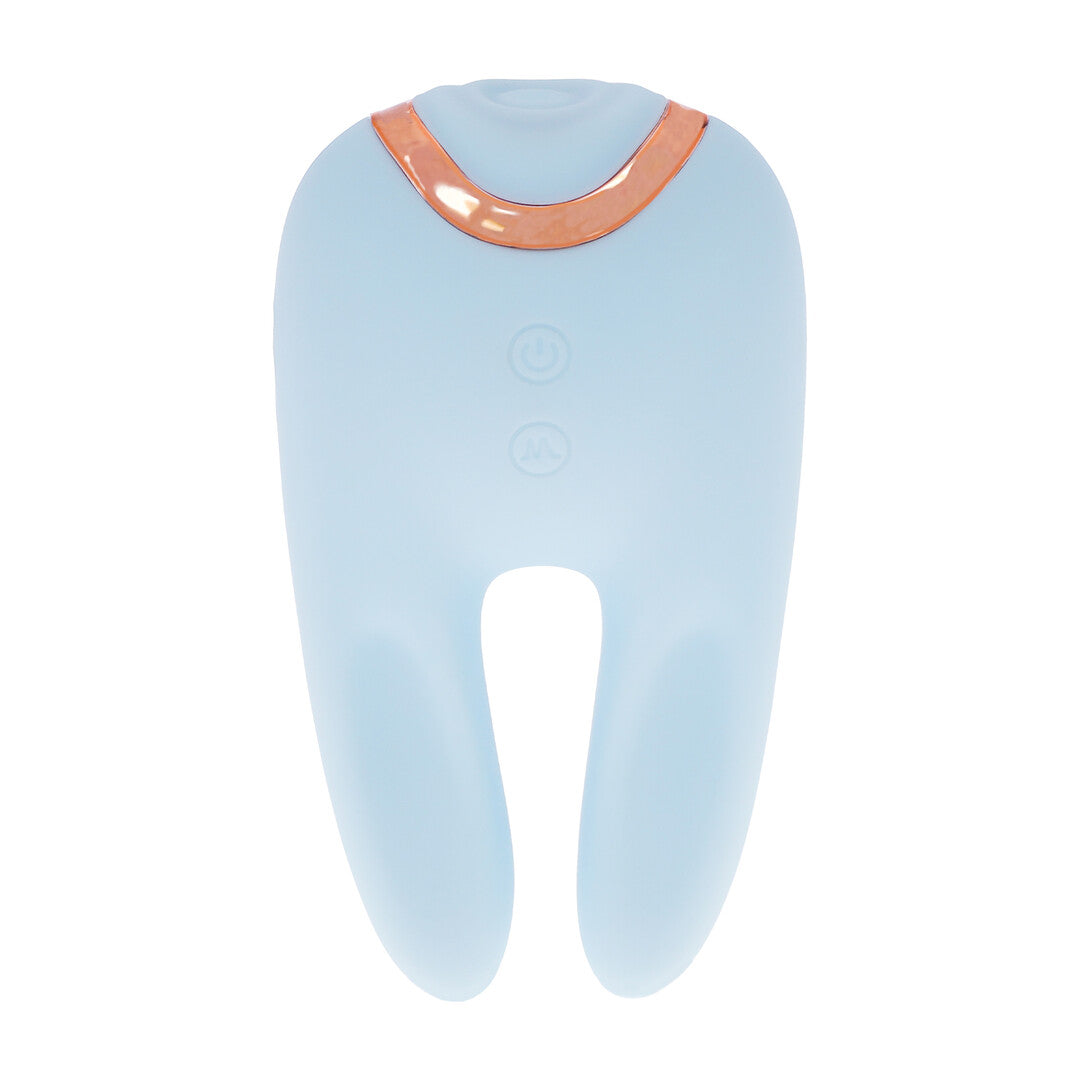 Bonnie - Dubbelzijdige Tapping Vibrator - Blauw