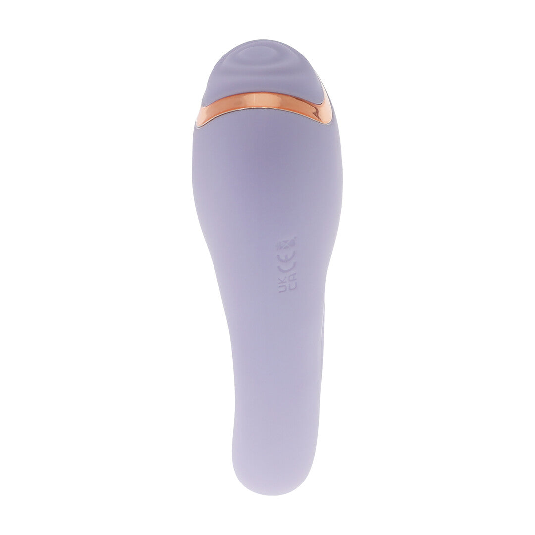 Bonnie - Dubbelzijdige Tapping Vibrator - Lavendel