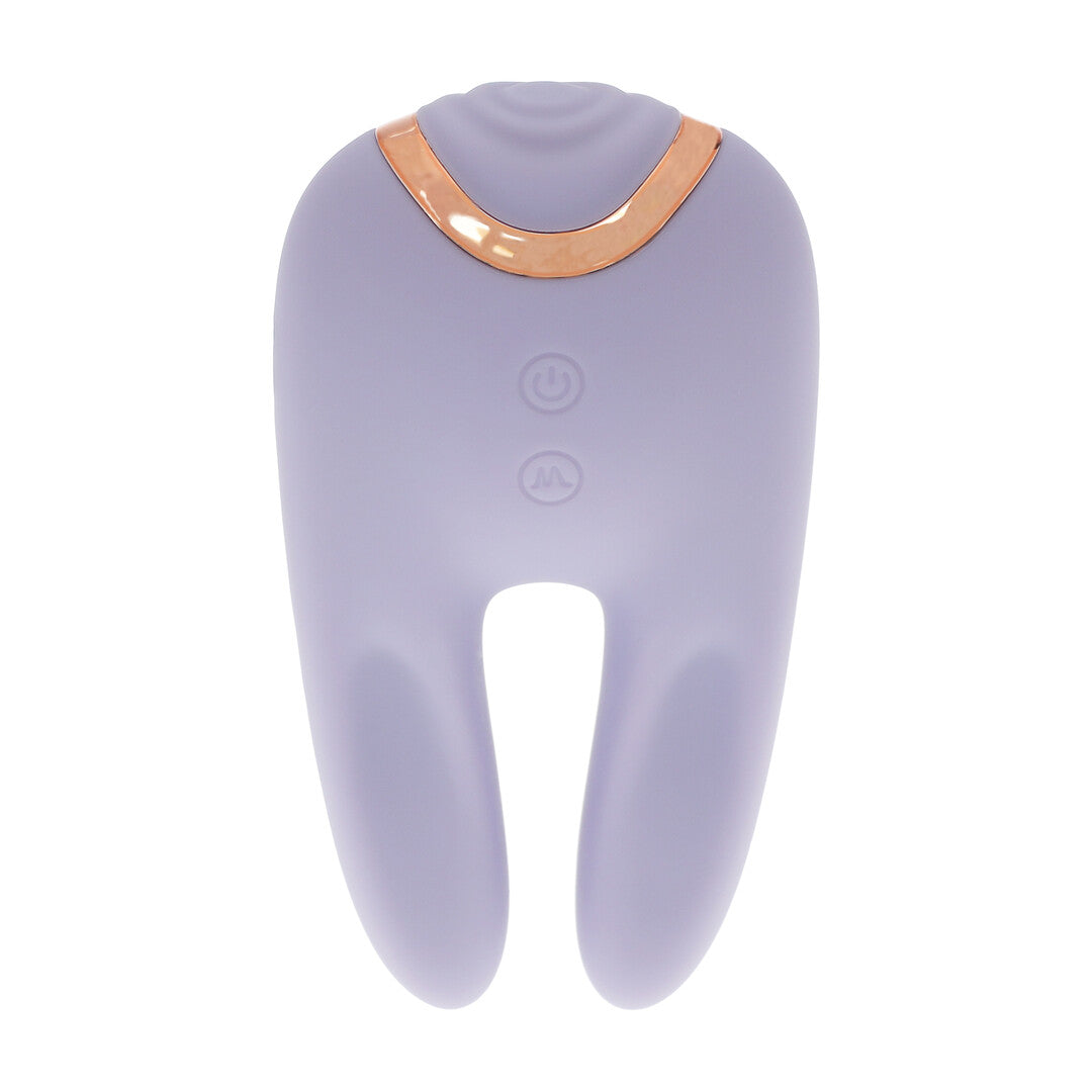 Bonnie - Dubbelzijdige Tapping Vibrator - Lavendel