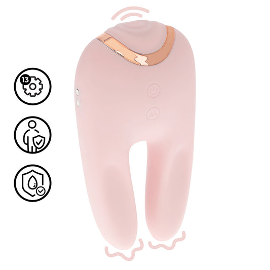 Bonnie - Dubbelzijdige Tapping Vibrator - Roze