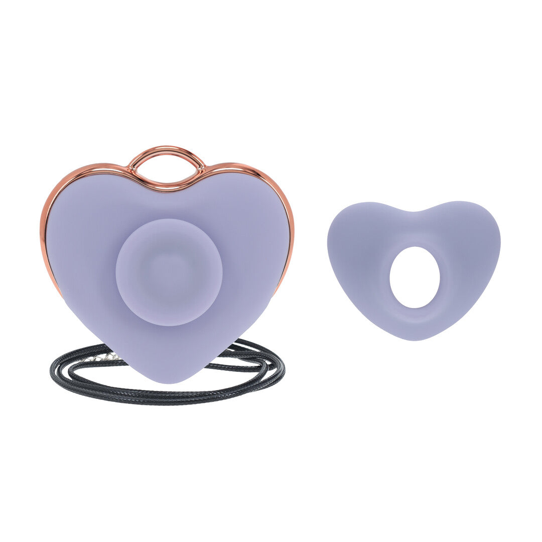 Luvie - Hartvormige AirTap Vibrator - Lavendel