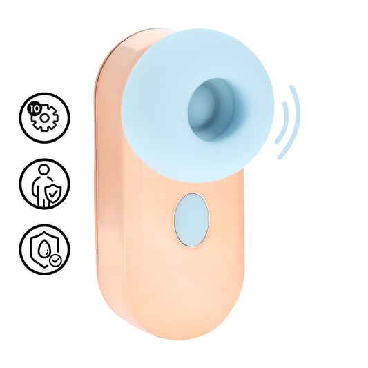 Budsie - Oordopjes-vormige AirTap Vibrator - Blauw