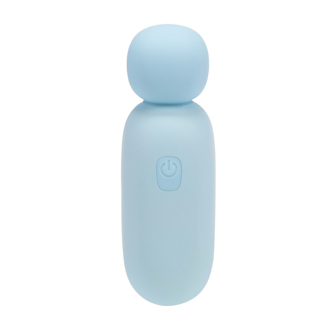Mochi - Mini Chunky Wand Vibrator - Blauw