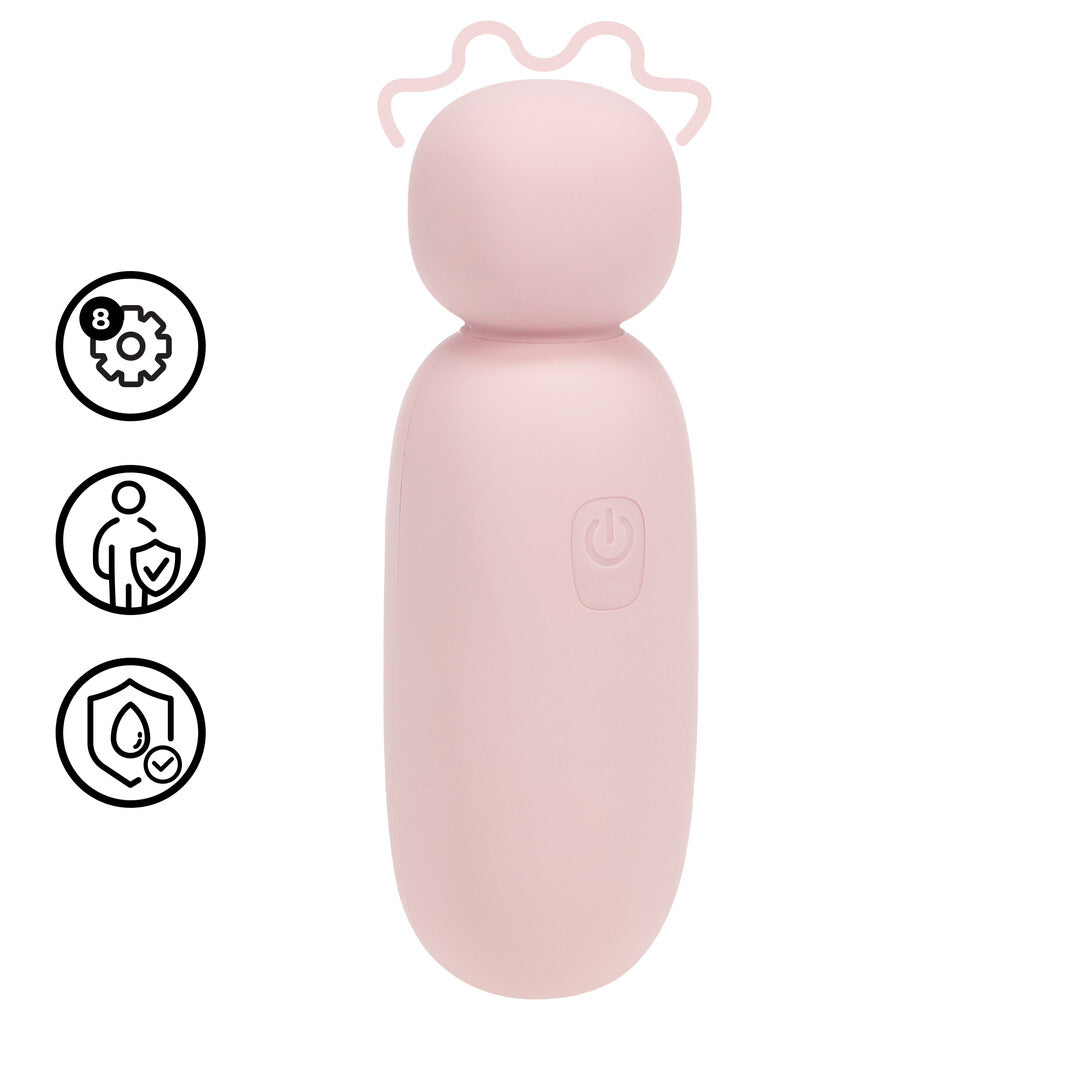 Mochi - Mini Chunky Wand Vibrator - Roze