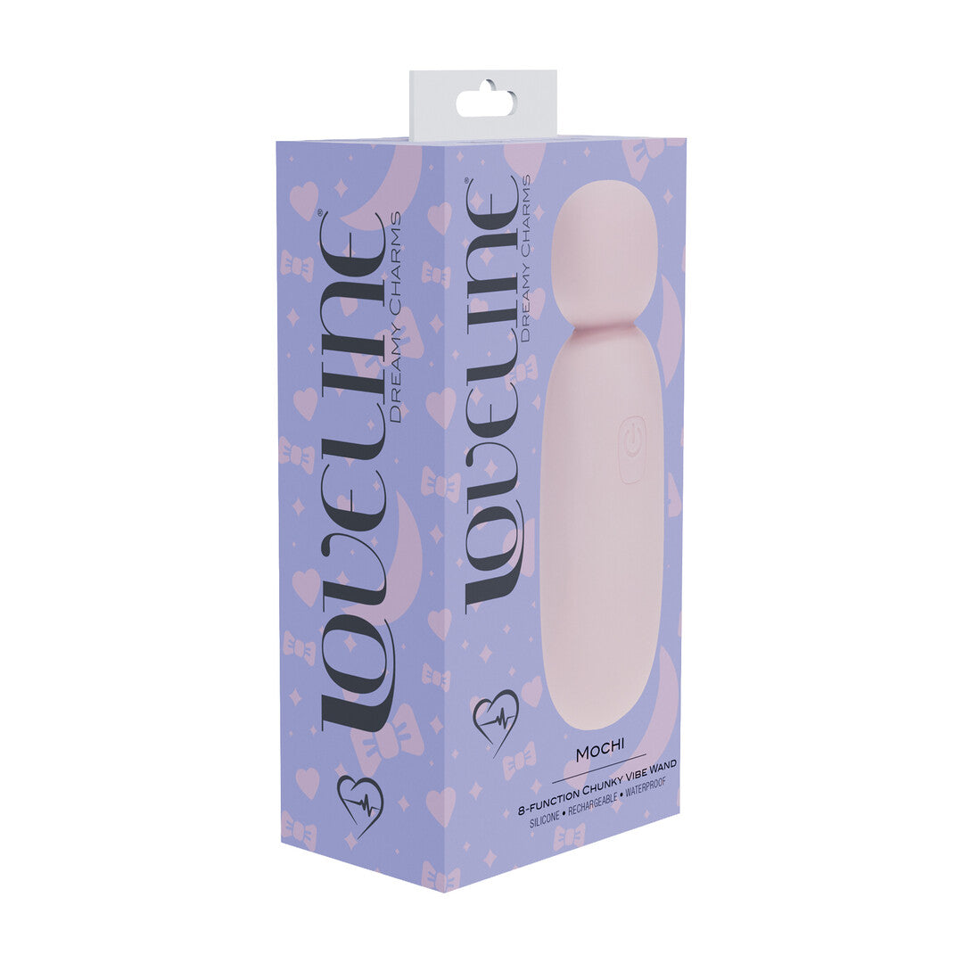 Mochi - Mini Chunky Wand Vibrator - Roze
