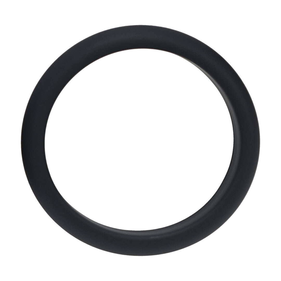 Wide O Silicone Cockring - XXL - 55mm - Zwart