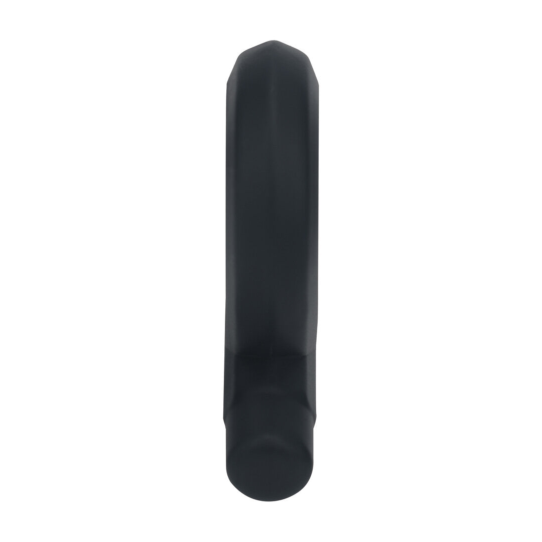 Pencil Liquid Silicone Cockring - Zwart