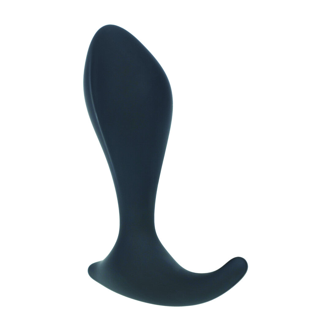 Enkele Golf Siliconen Prostaat Massager - Zwart