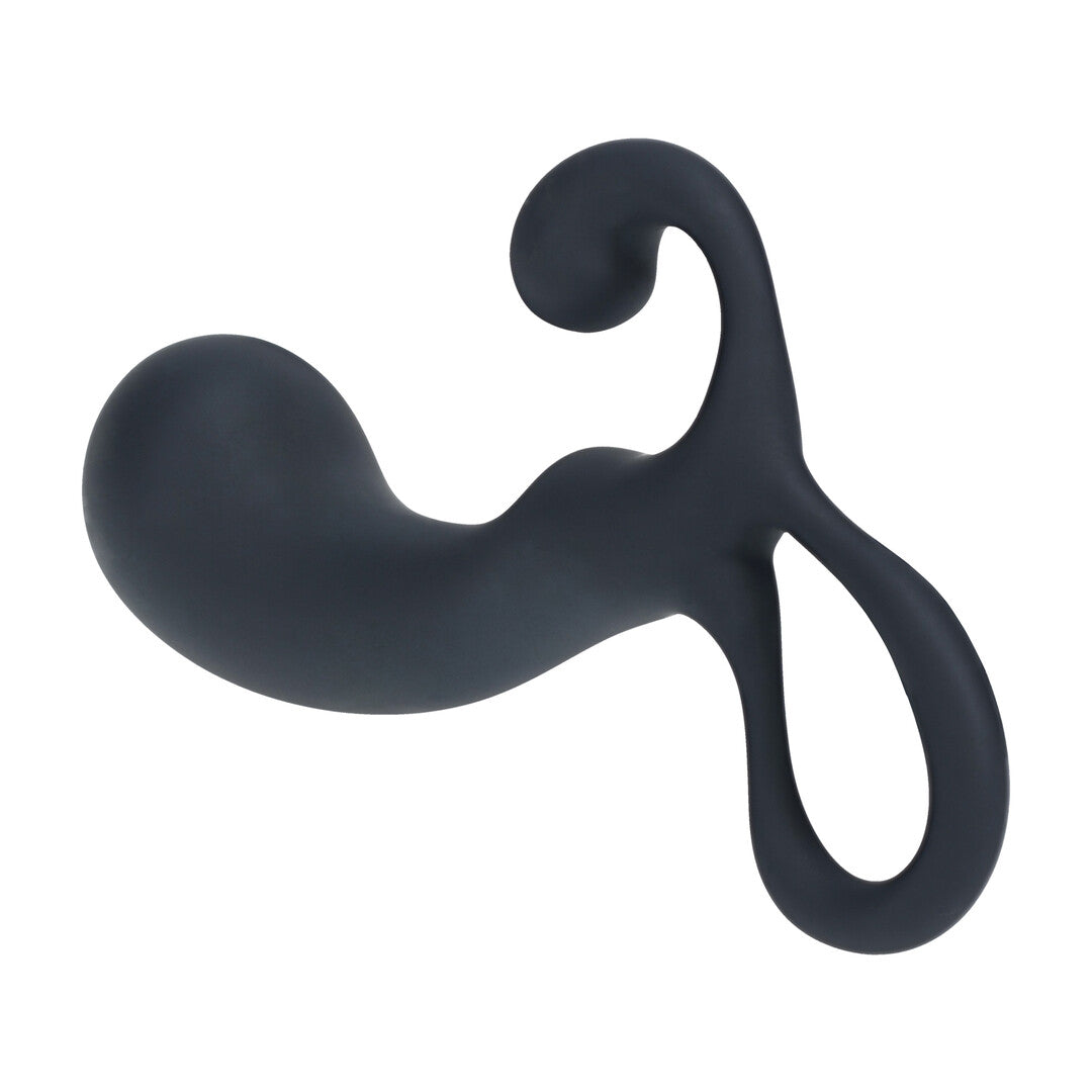 Bol met Lussen Silicium Prostaat Massager - S - Zwart