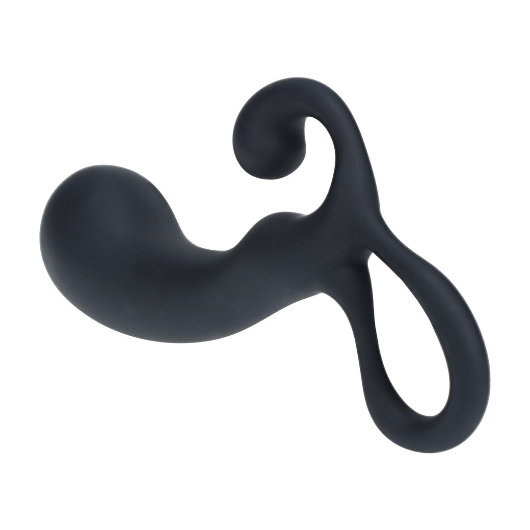 Lamp met Lussen Silicium Prostaat Massager - L - Zwart