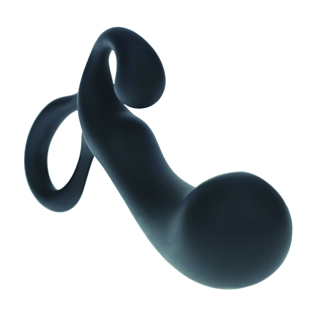 Lamp met Lussen Silicium Prostaat Massager - L - Zwart