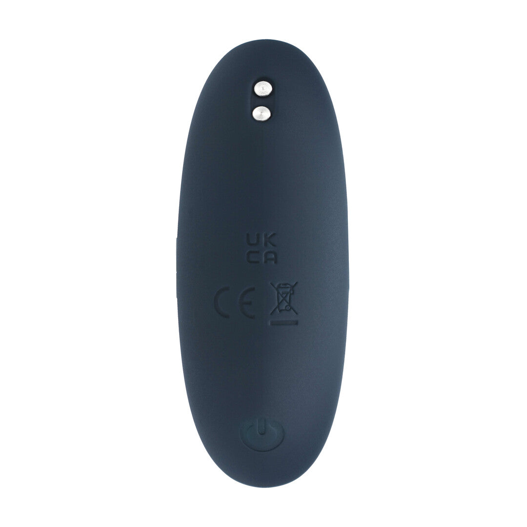 Classic Vibrerende Siliconen Anale Plug - S - Zwart
