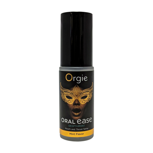 Oral Ease Deepthroat - Mond- en Keelspray - Munt Smaak - 0,5 fl oz / 15 ml