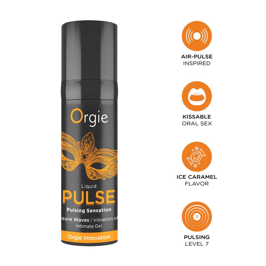 Liquid Pulse - Pulsende Sensatie Opwindende Intieme Gel - 0,5 fl oz / 15 ml
