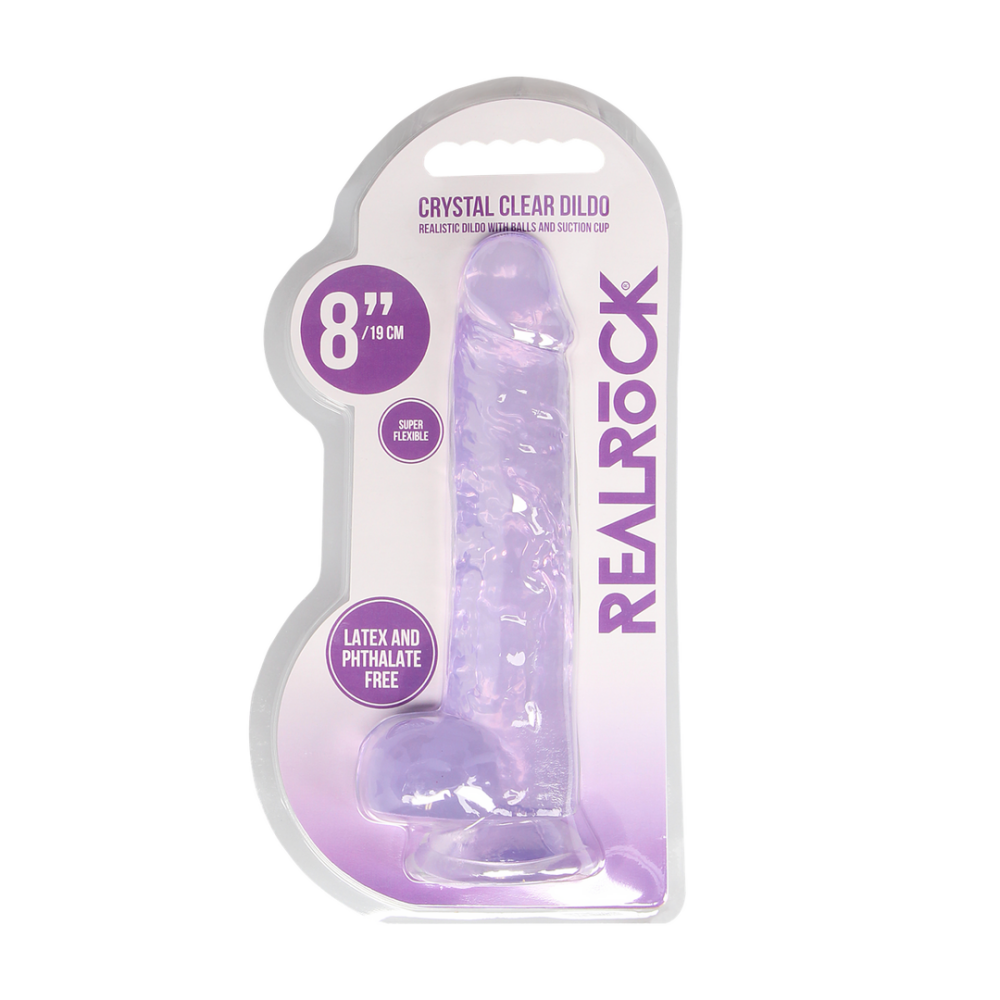 Realistische Dildo met Ballen - 8 / 21 cm