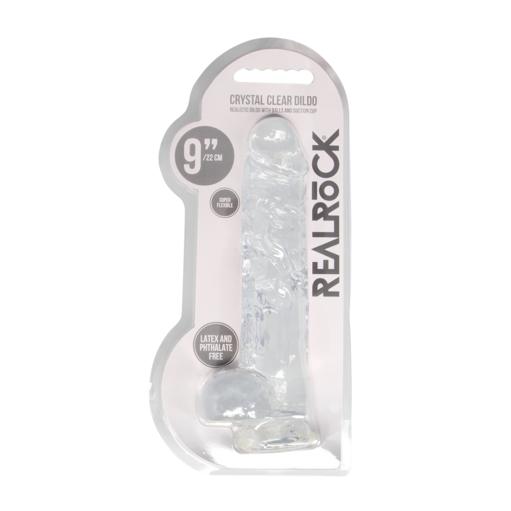 Realistische Dildo met Ballen - 9 / 23 cm