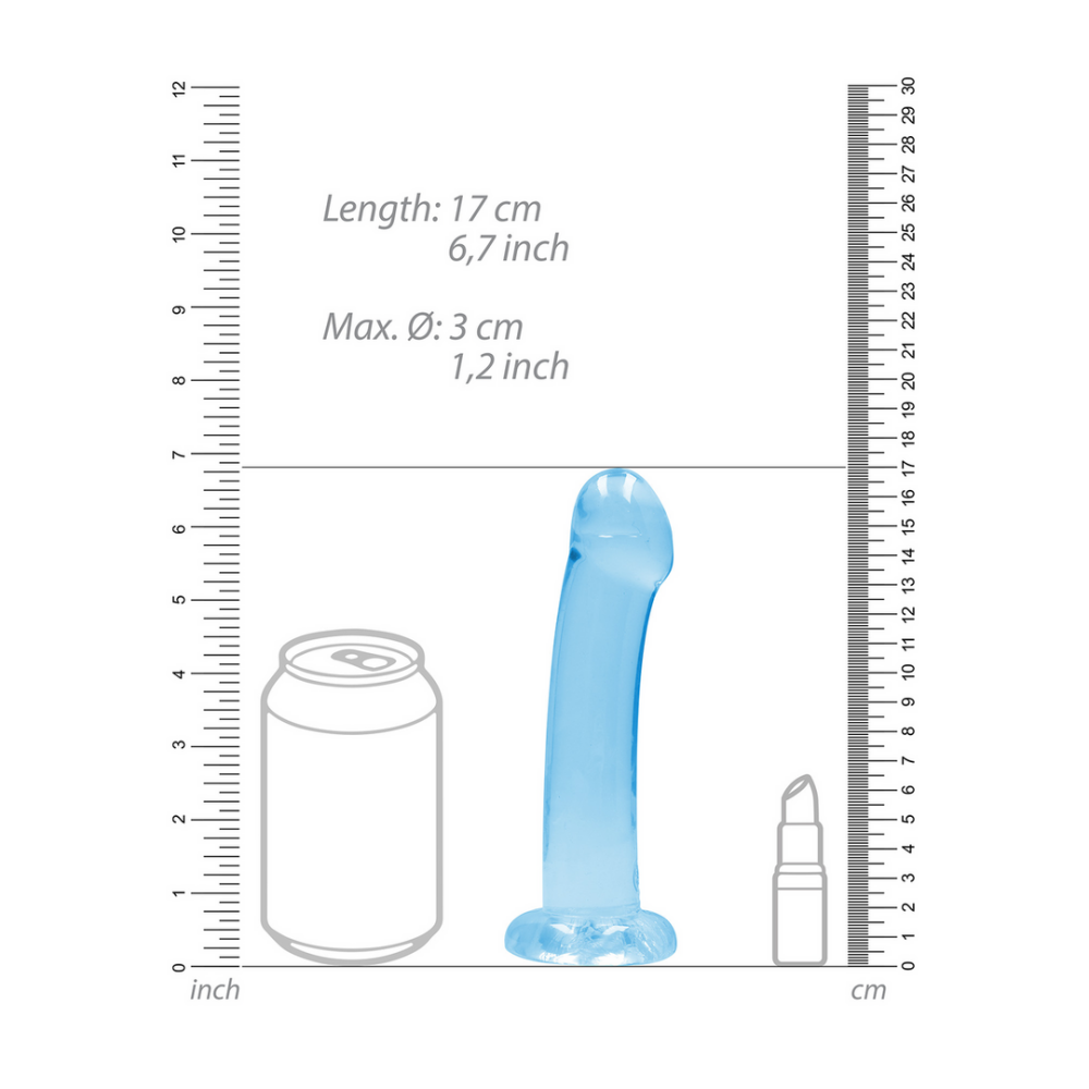 Niet-realistische Dildo met Zuignap - 7 / 17 cm