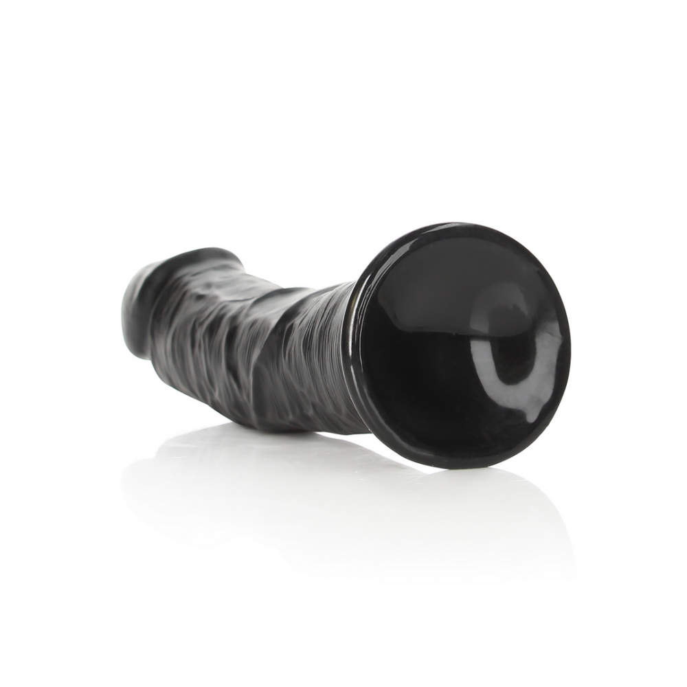 Gebogen Realistische Dildo met Zuignap - 9 / 23 cm
