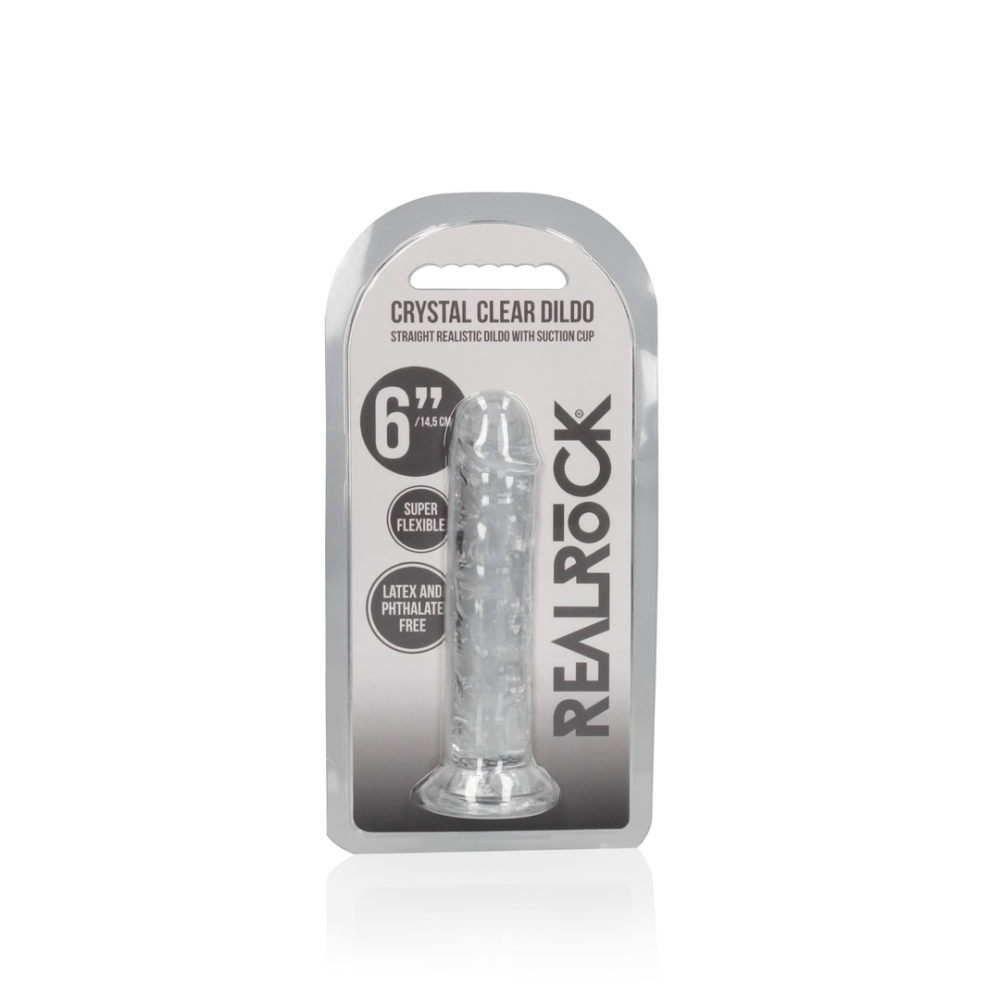 Rechtdoor Realistische Dildo met Zuignap - 6'' / 14,5