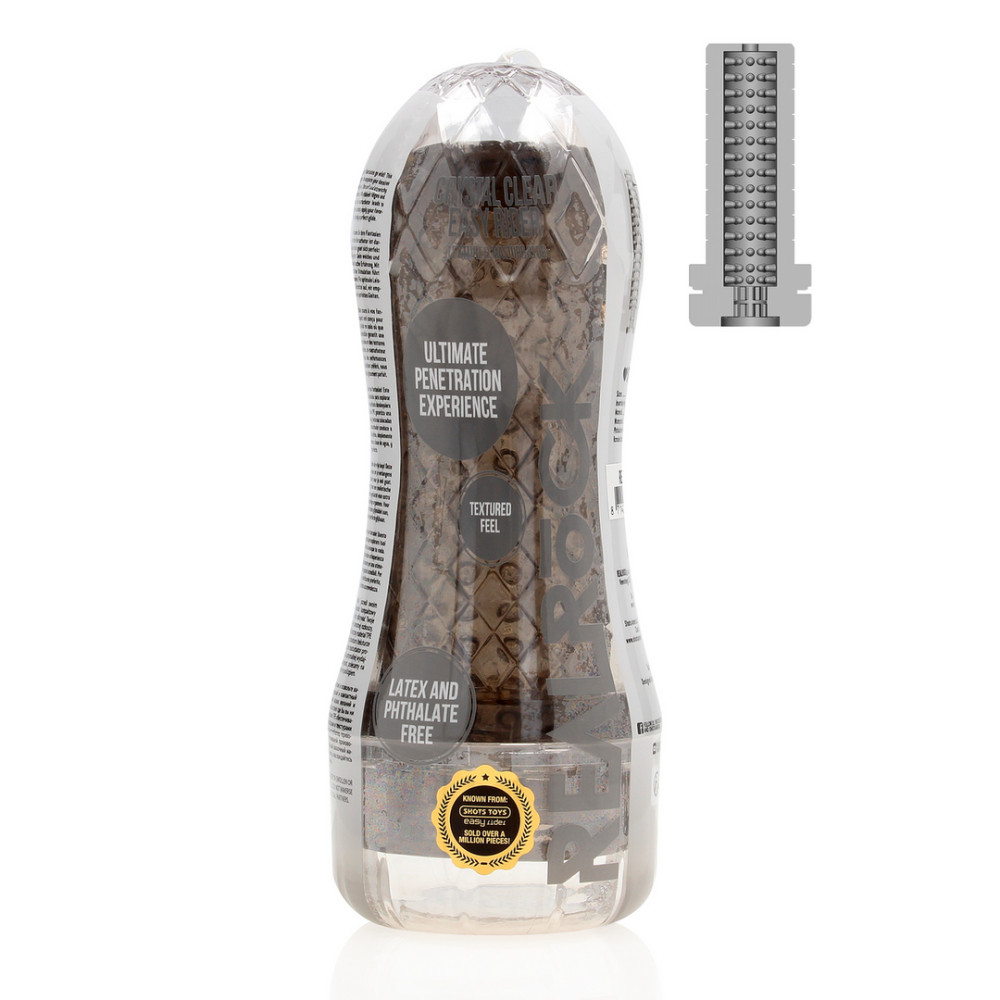 Easy Rider - Textured Masturbator - Zwart