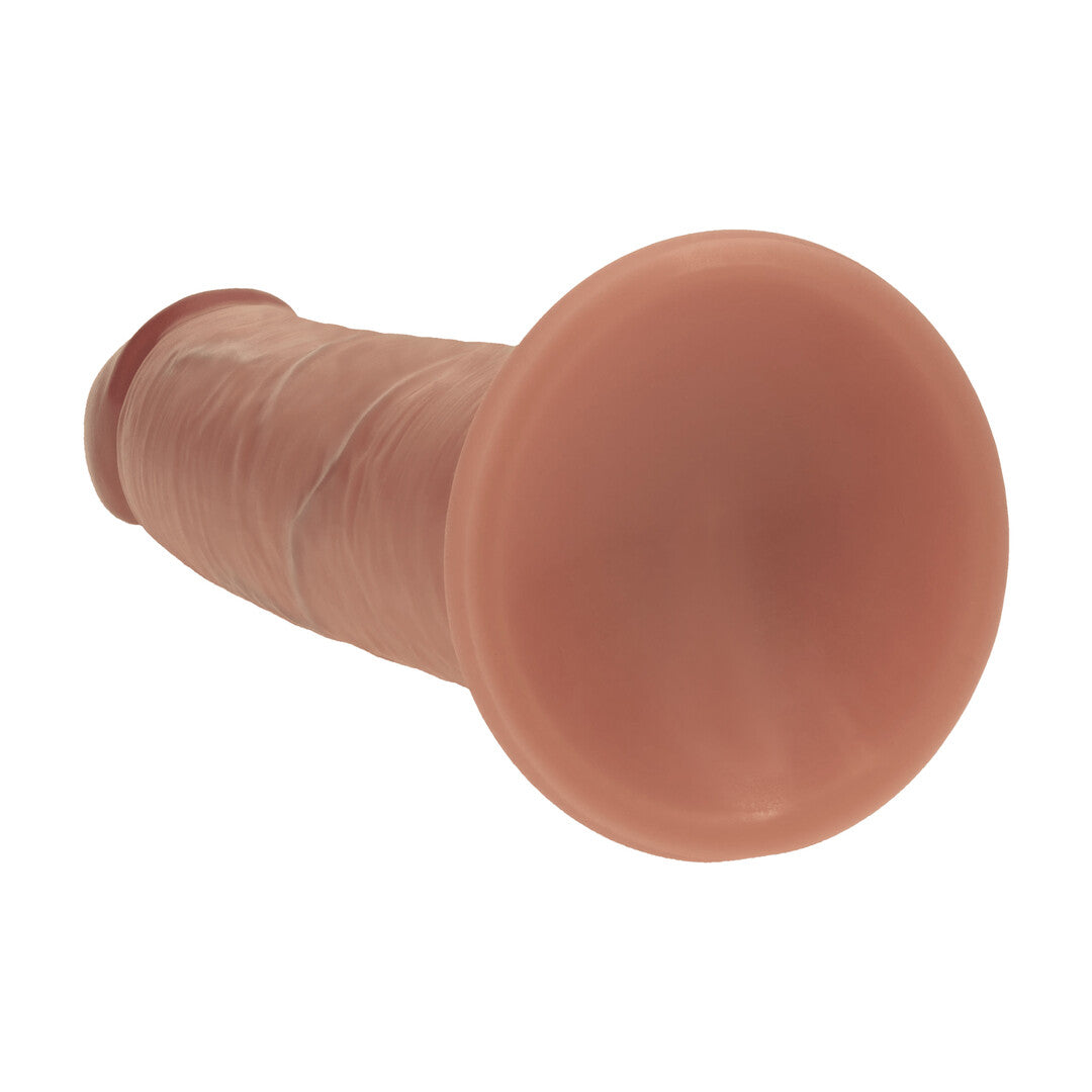 Dual Density Silicone Realistische Sliding Skin Dildo - 8 / 20,5 cm - Tan