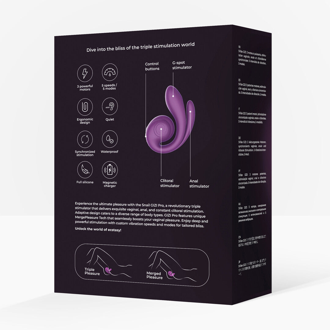 GIZI Pro - Drievoudige Stimulator - Grapo