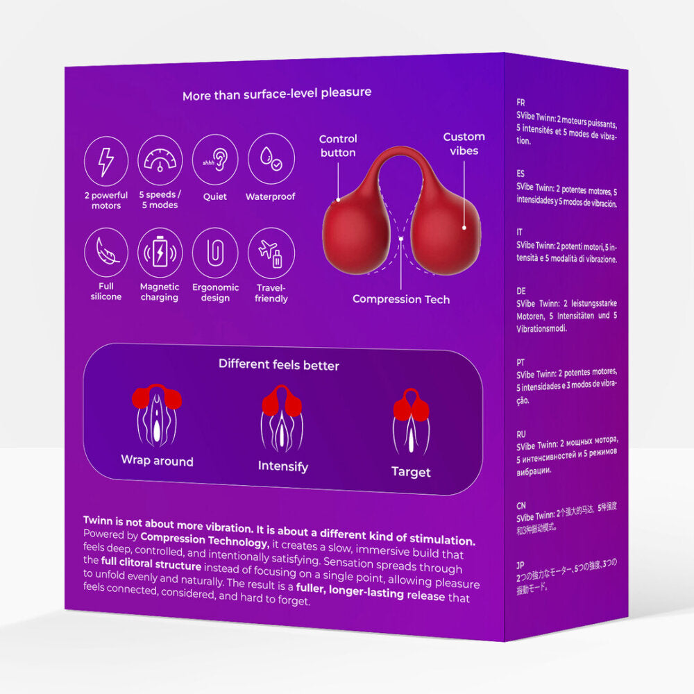 TWINN - Vinger Vibrator - Kers